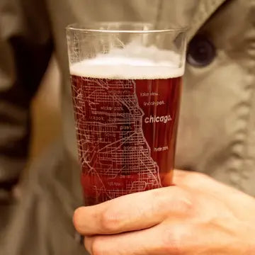 Hershey Etched Glassware