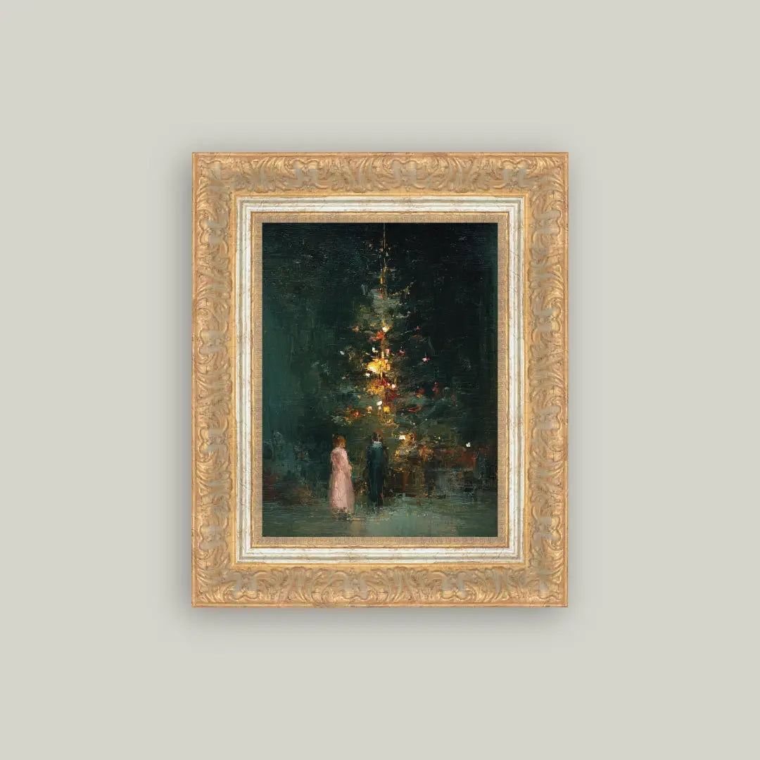 Holiday Print Framed Art