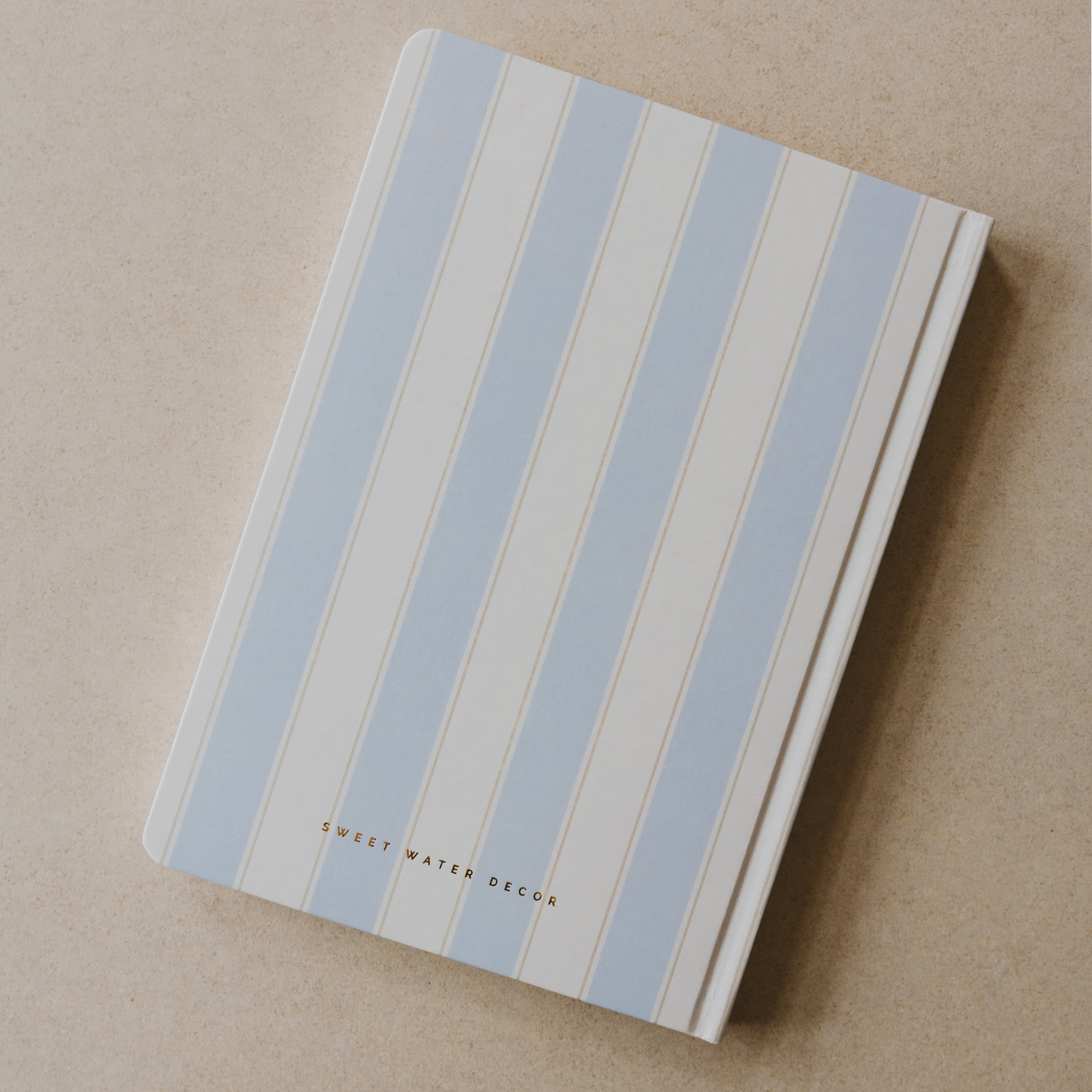 Be Mindful Prompted Journal - Blue Stripe