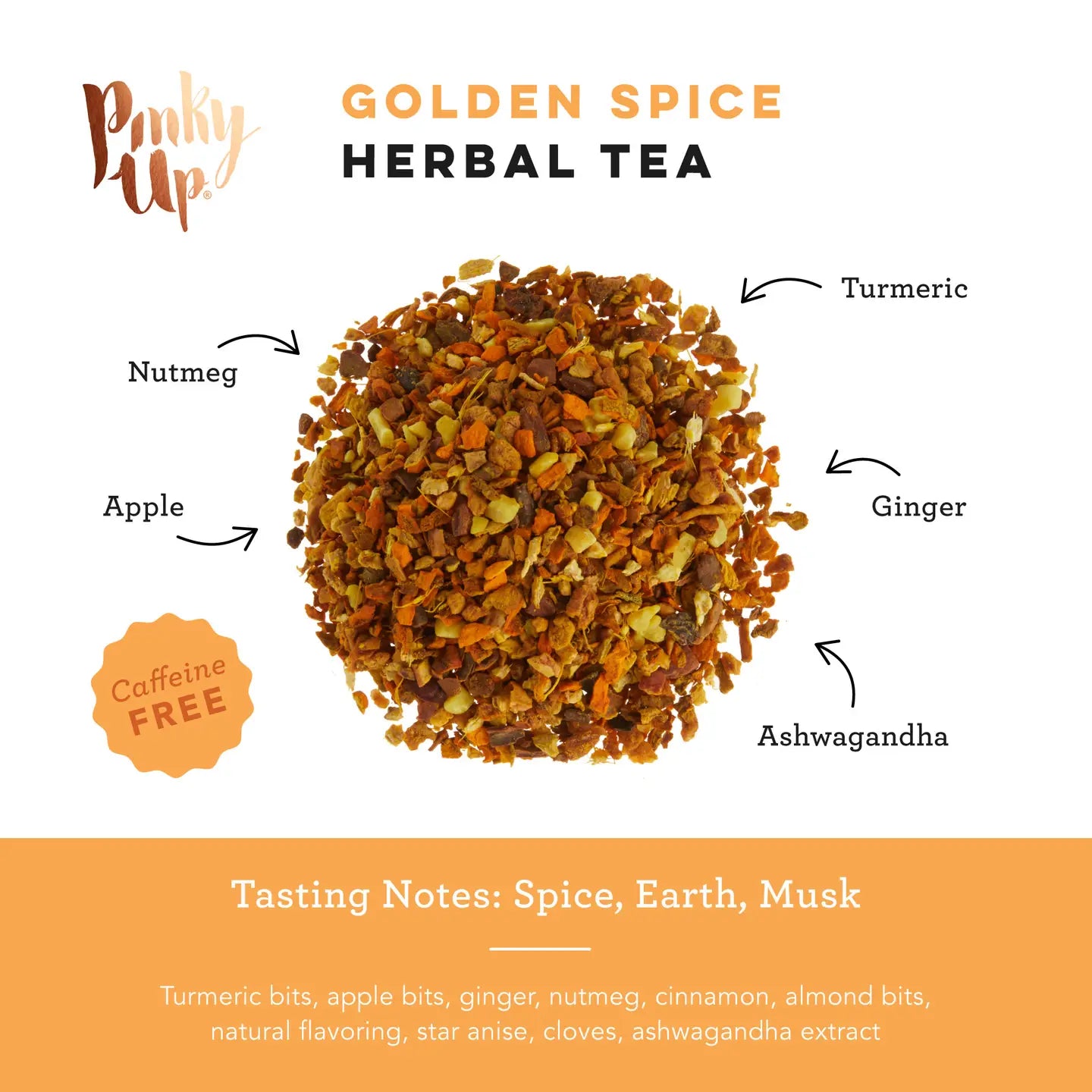 Golden Spice Herbal Tea - 15 Sachets