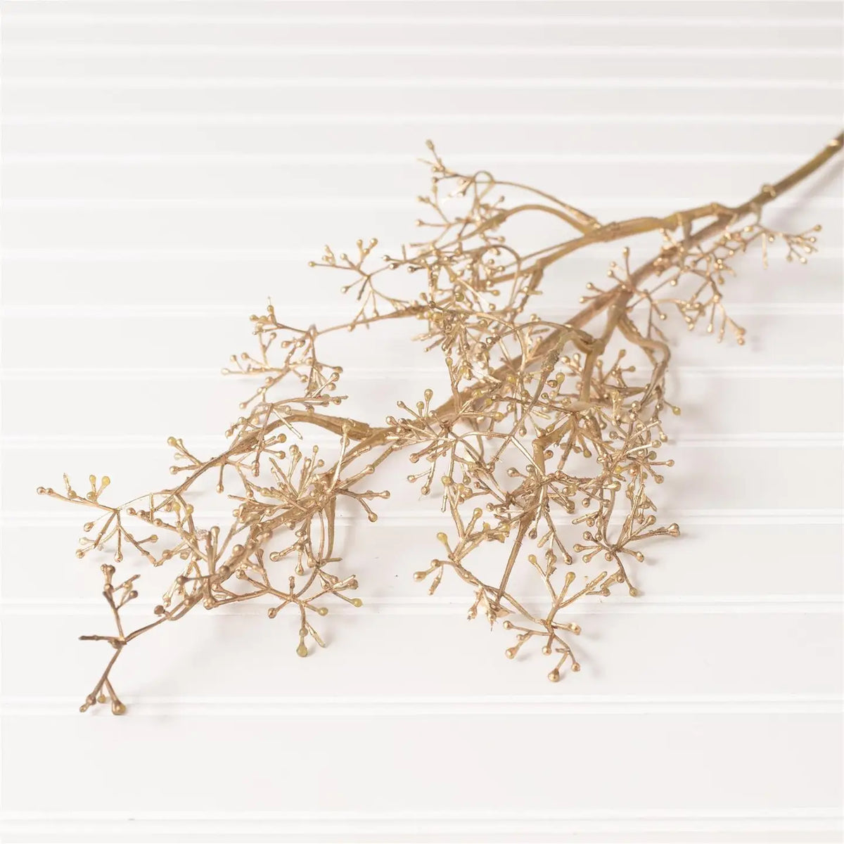 Gold Metallic Patrinia Spray