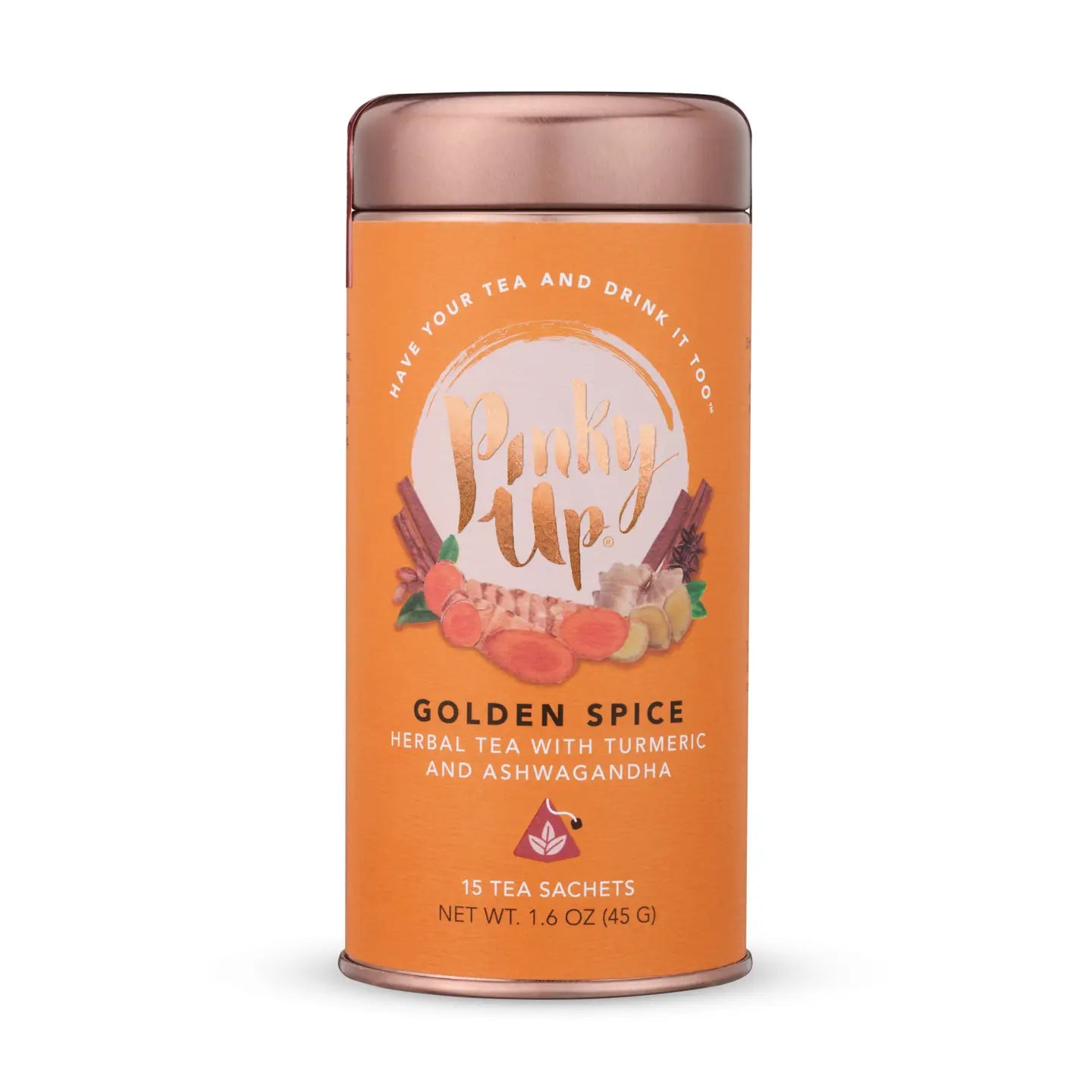 Pinky Up Tea Tin