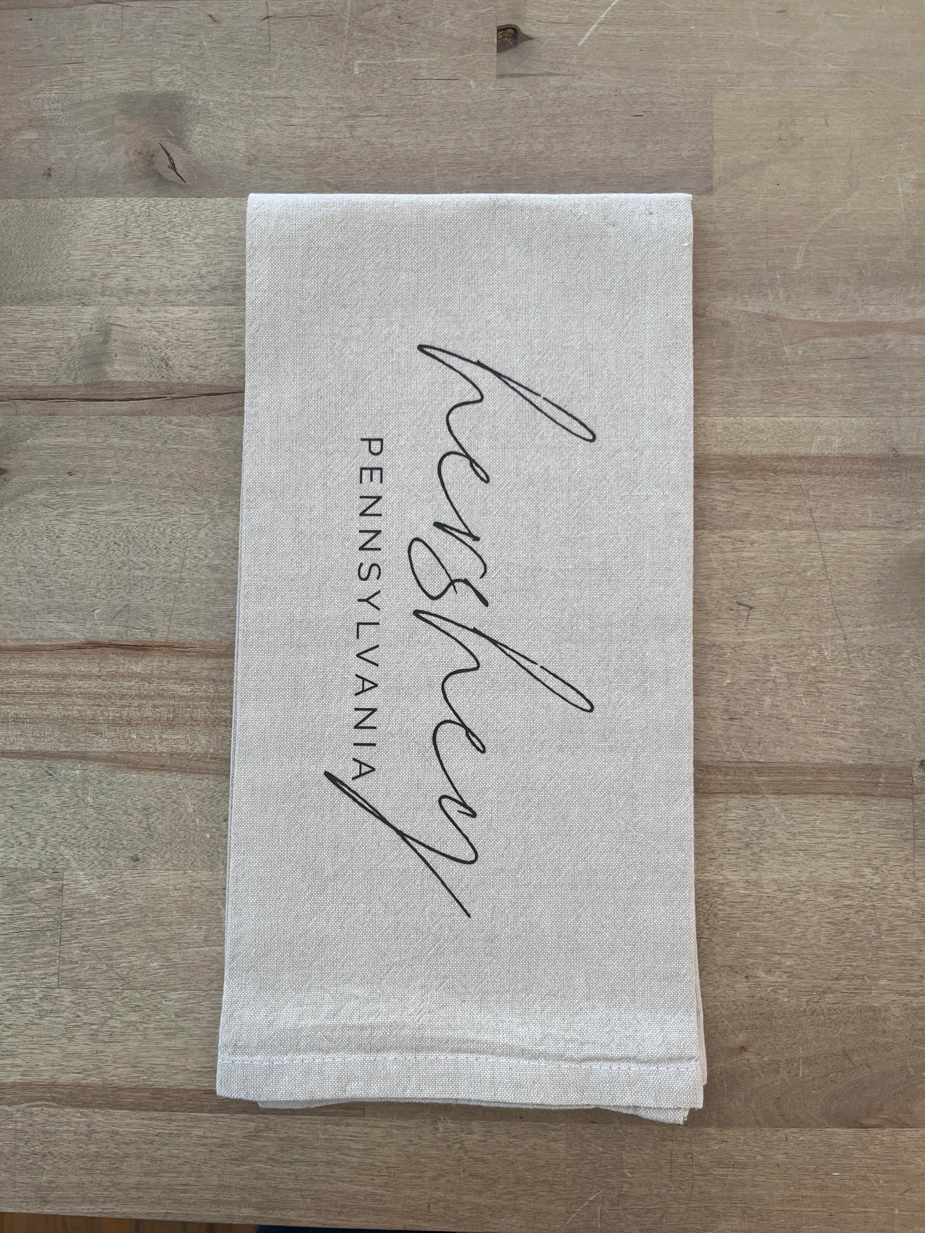 Hershey Pennsylvania Tea Towel