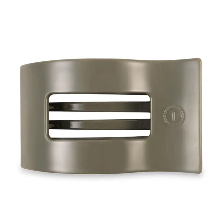 TELETIES Flat Rectangle Hair Clip