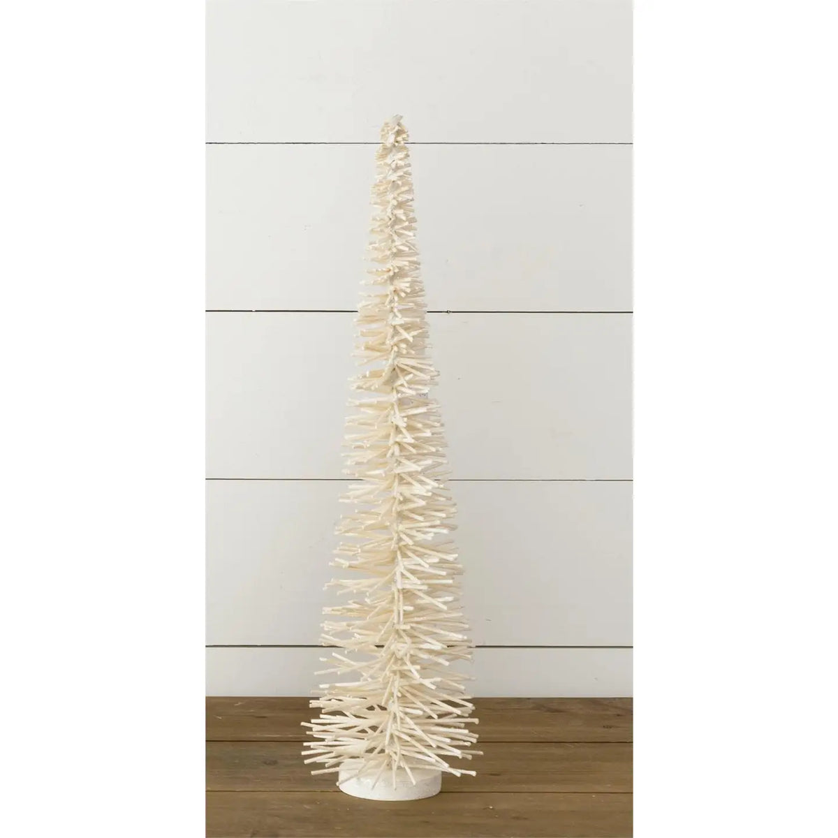 Wood Pencil Bottle Brush Tree