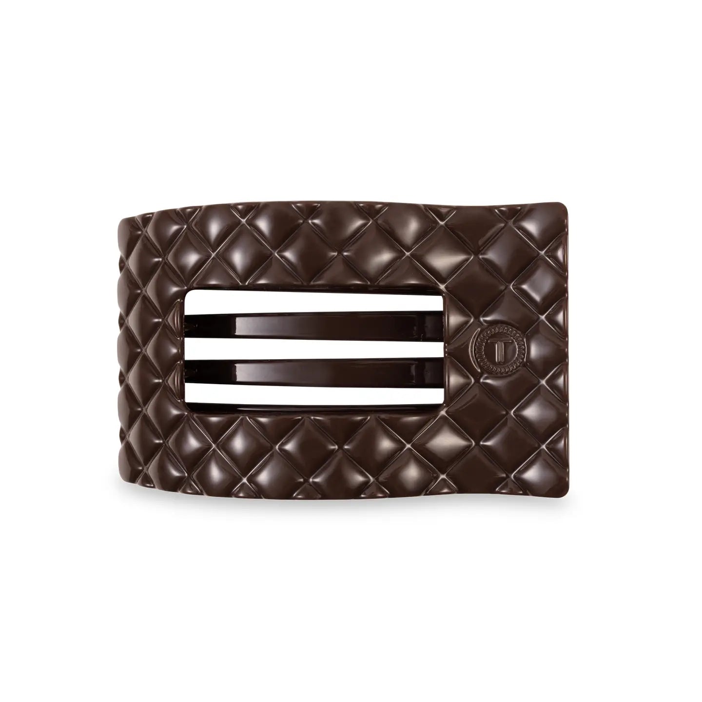 TELETIES Flat Rectangle Hair Clip