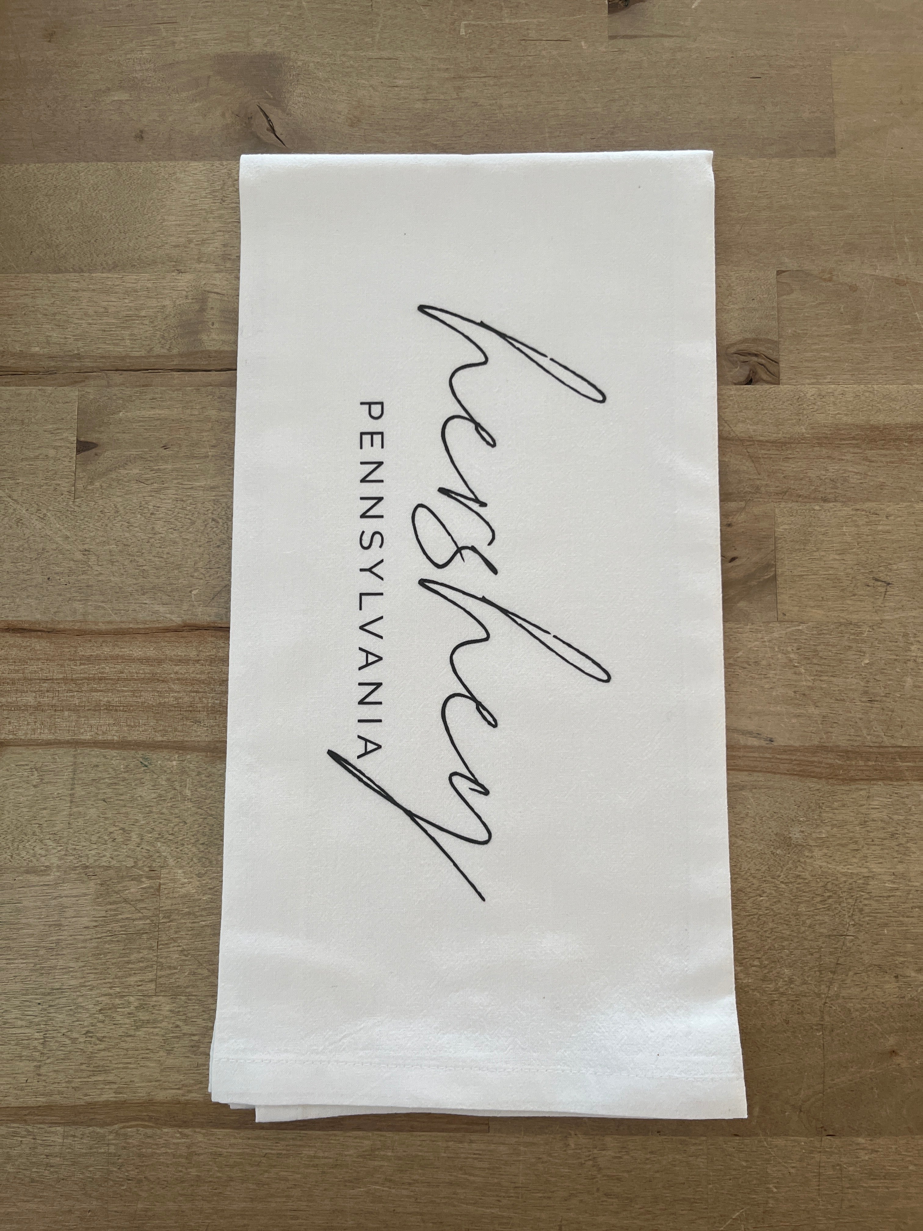 Hershey Pennsylvania Tea Towel