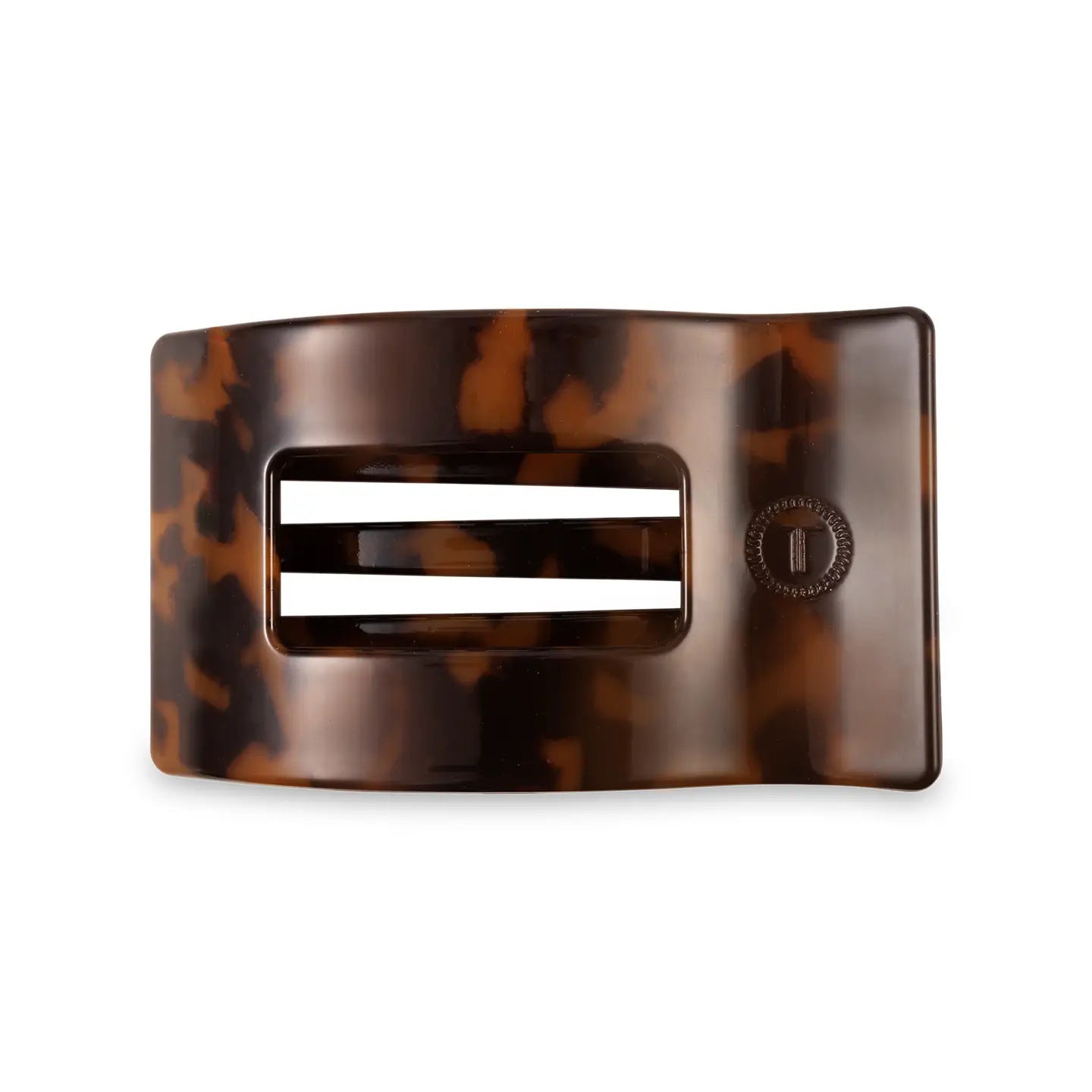 TELETIES Flat Rectangle Hair Clip