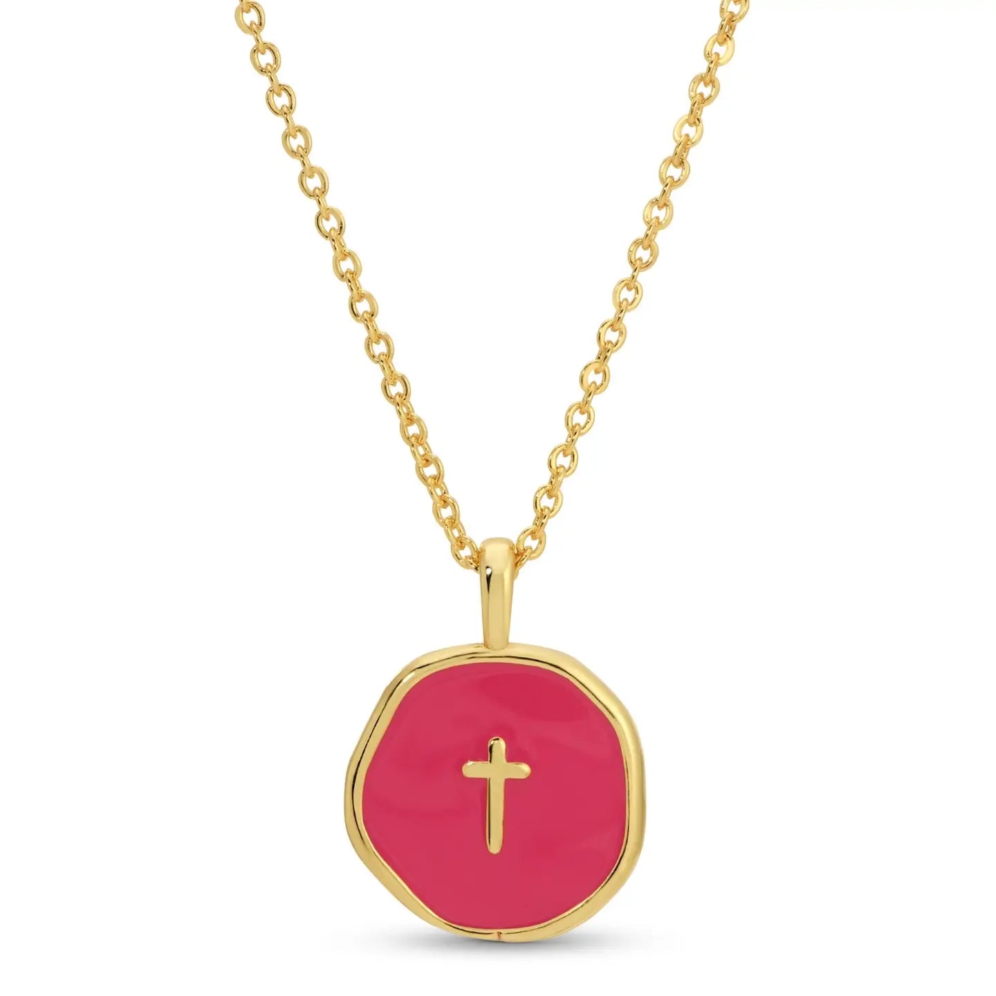 Cross Medallion Necklace