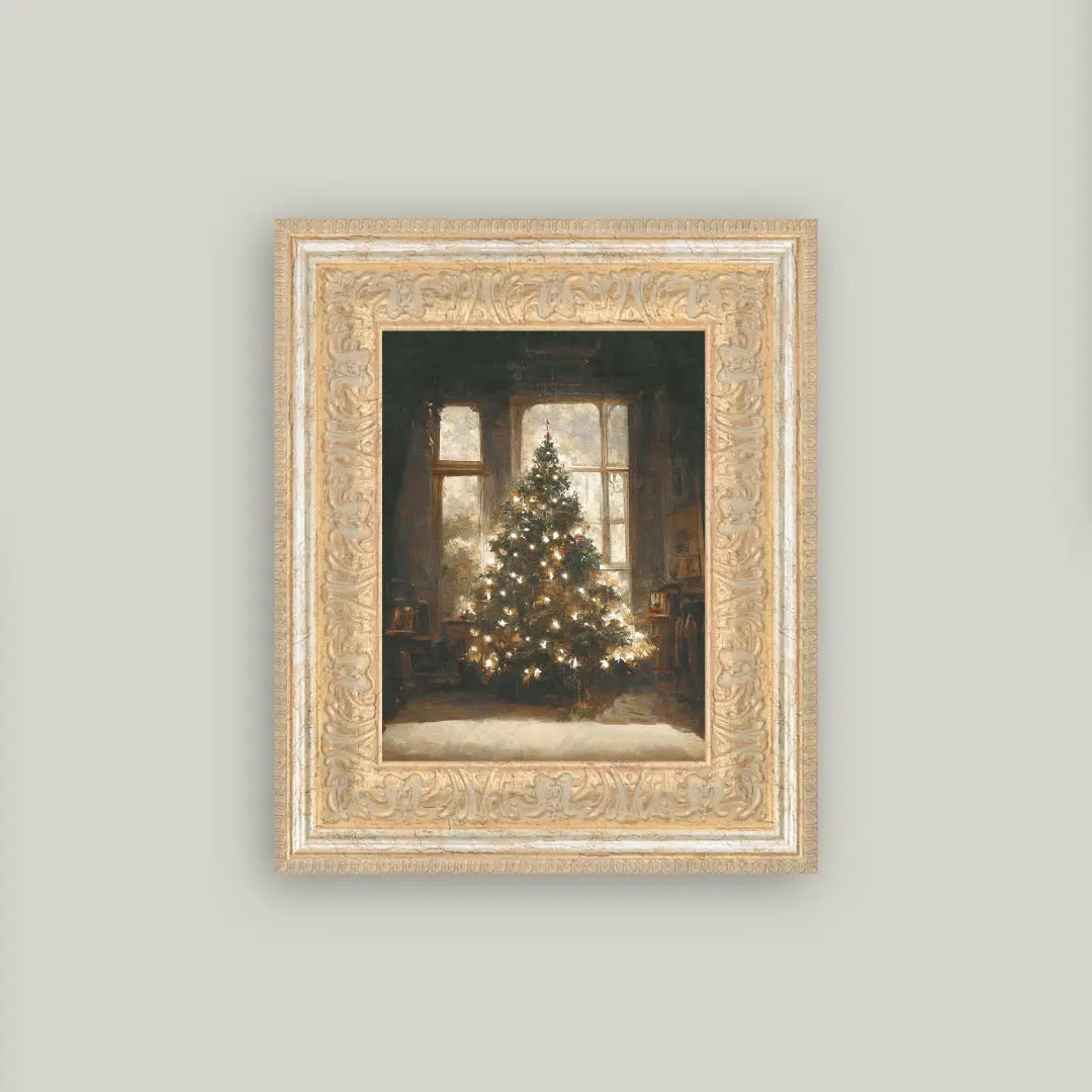 Holiday Print Framed Art
