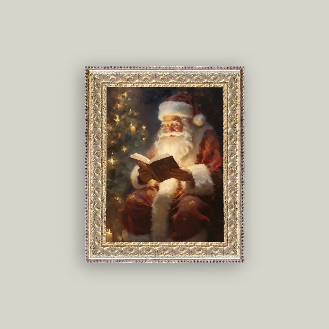 Holiday Print Framed Art