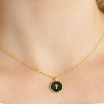 Cross Medallion Necklace