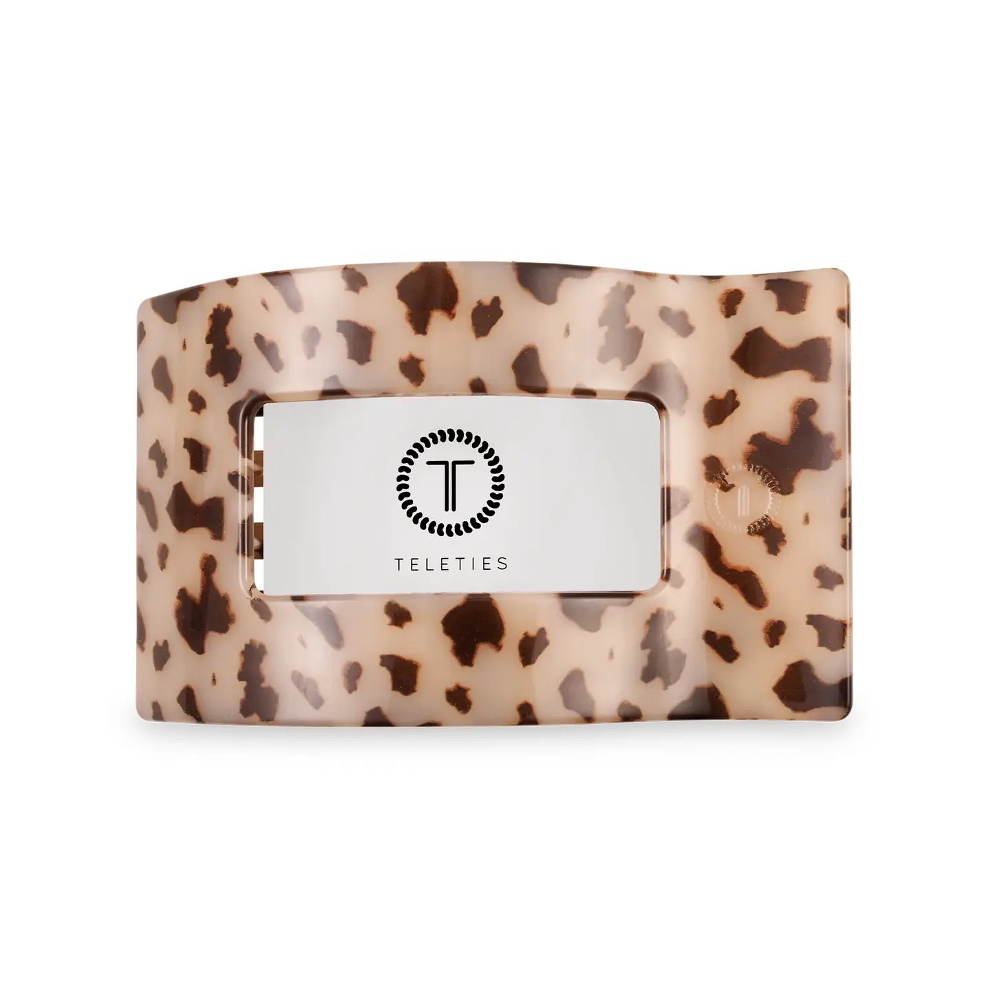 TELETIES Flat Rectangle Hair Clip