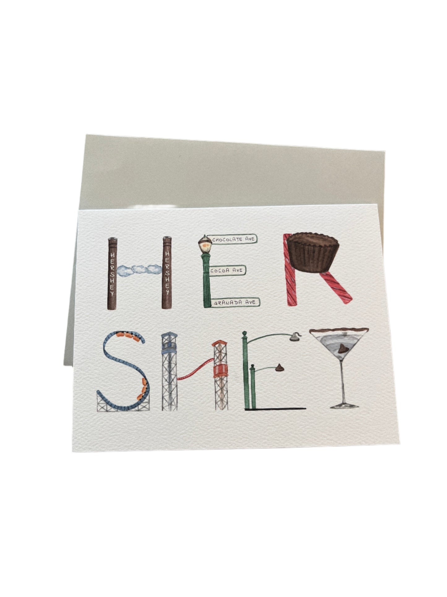 Hershey Notecard Set of 6