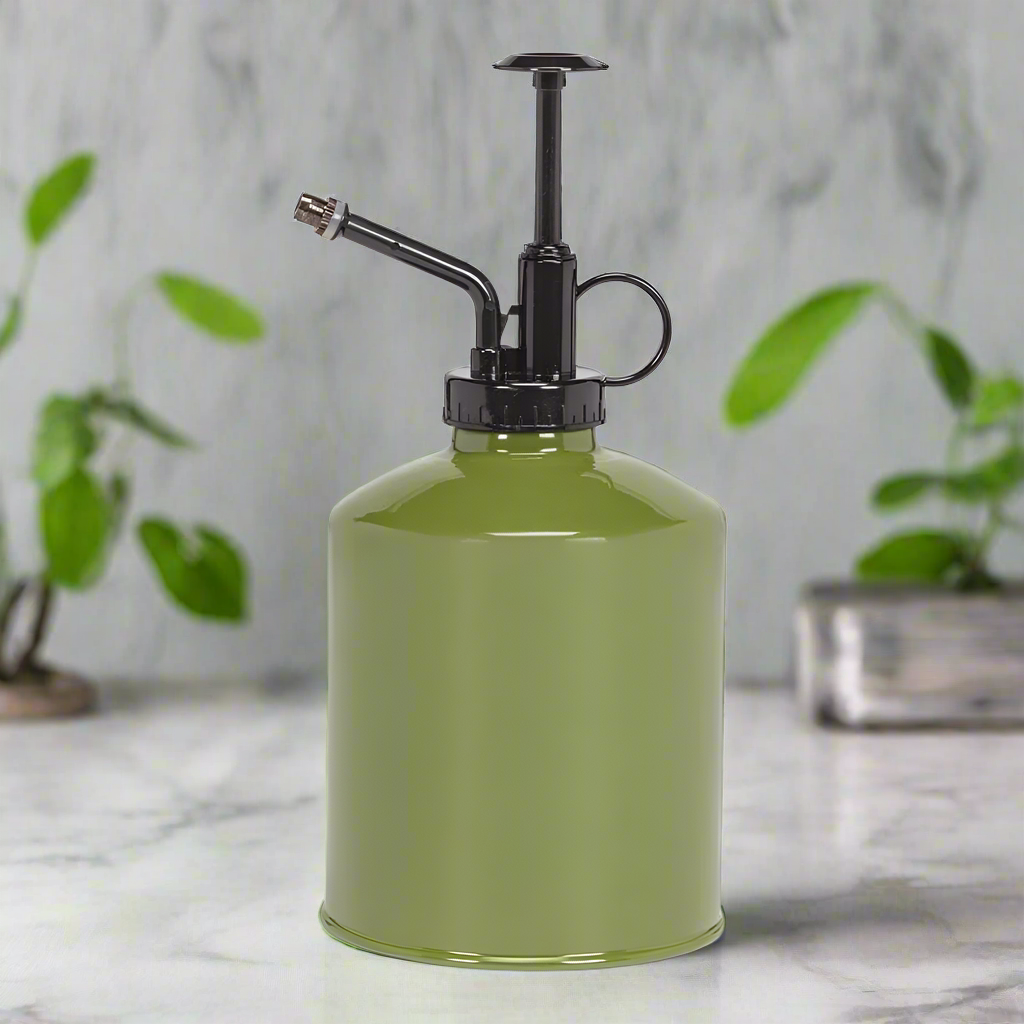 Laurel Green Metal Water Sprayer