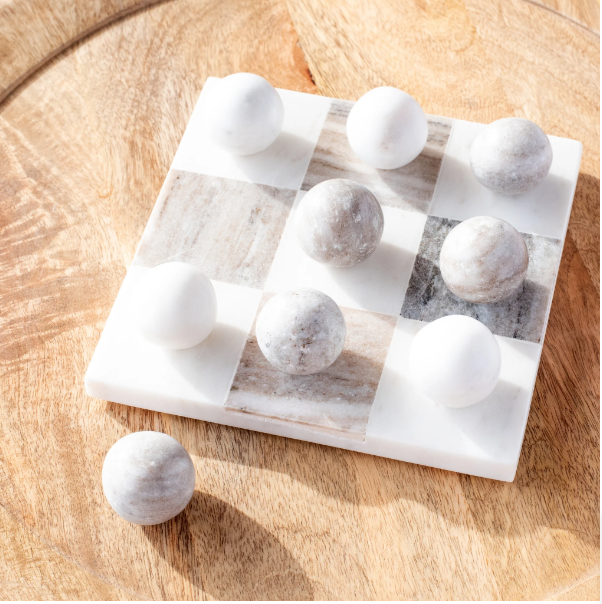 Marble Tic Tac Toe Game