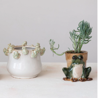 Frog Planter