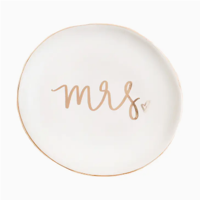 Mrs. Jewelry Dish