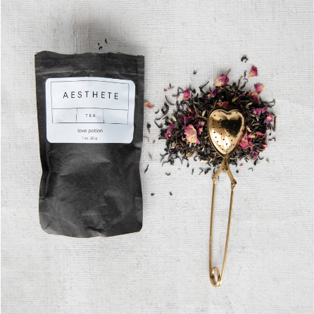 Heart Shaped Loose Tea Strainer