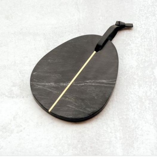Black Marble Cheese Board