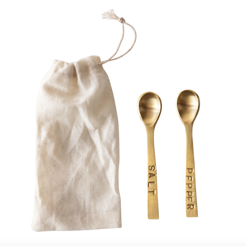 Salt and Pepper Spoons