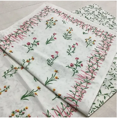 Block Print Table Runner