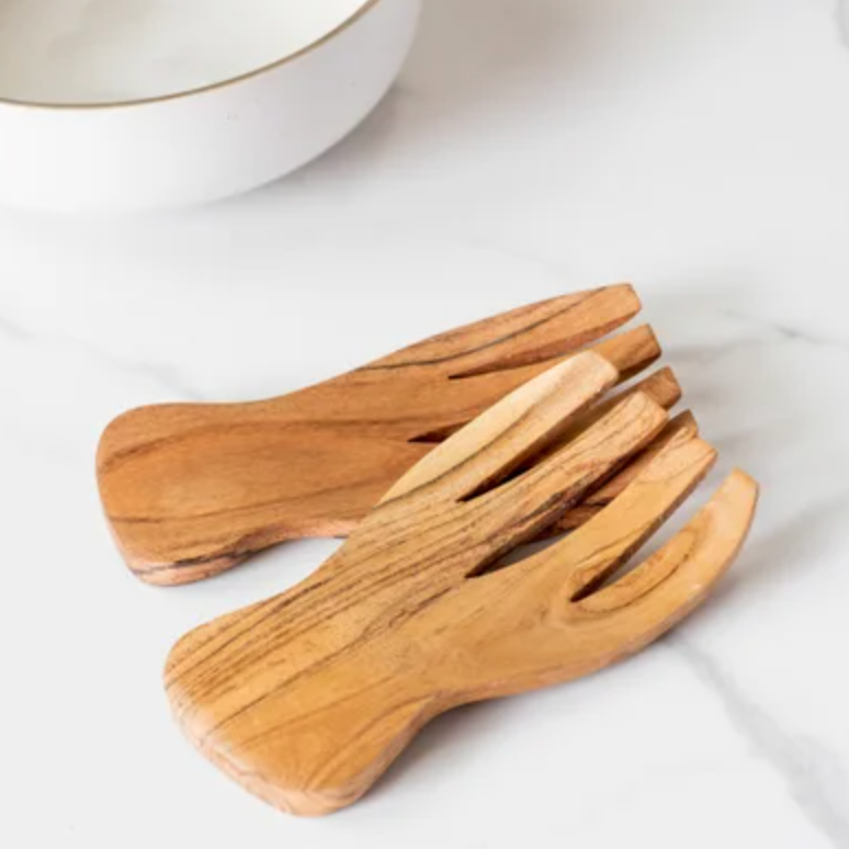 Wooden Salad Servers