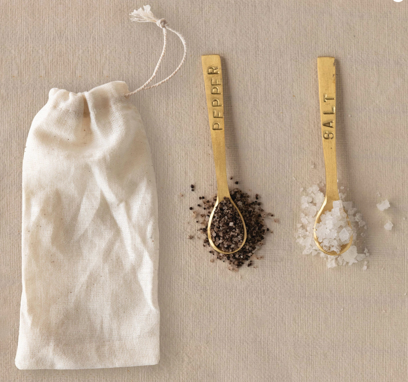 Salt and Pepper Spoons