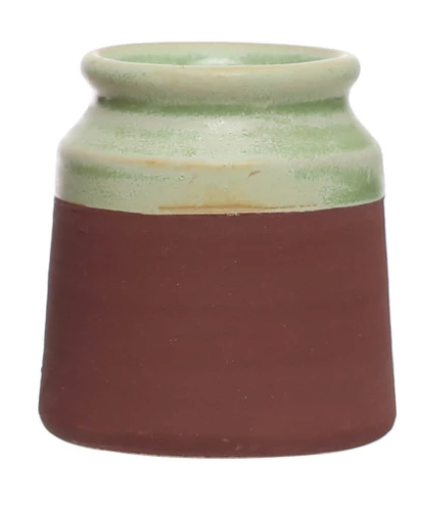 Stoneware Match Holder with Strike Pad