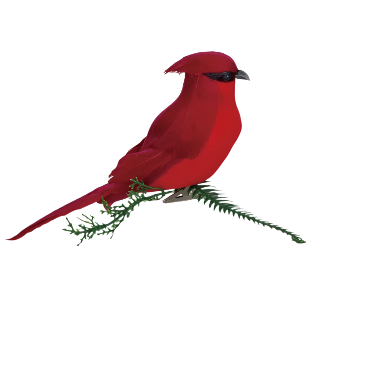 Red Cardinal Clip-on Ornament