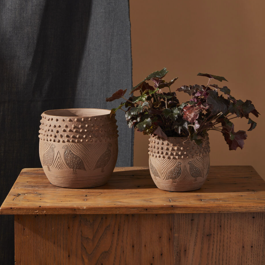 Mountain Quail Pot