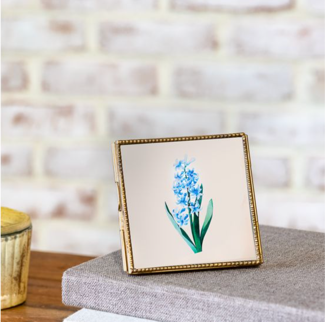 4" Brass Antique Photo Frame