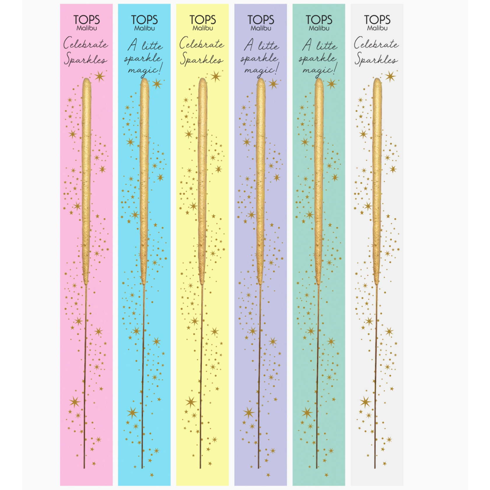 Single gold wish sparkler