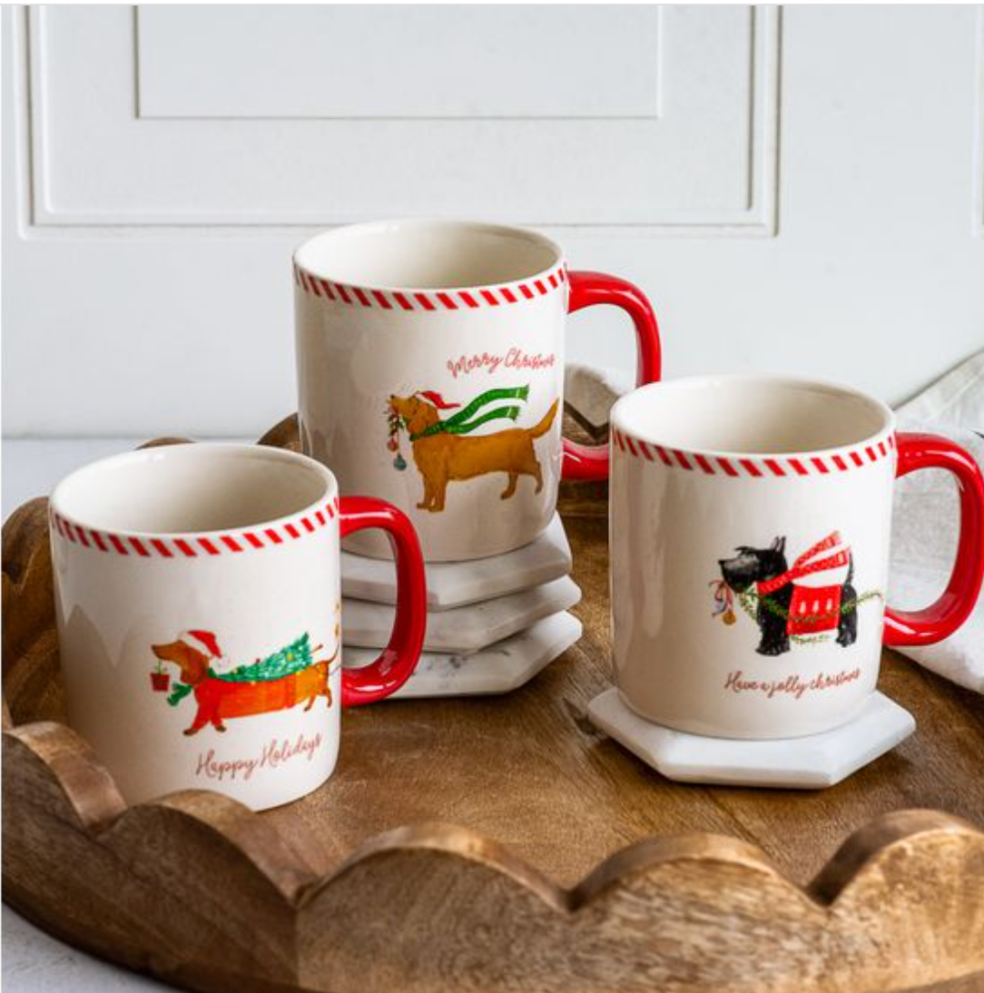 Festive Dog Mug