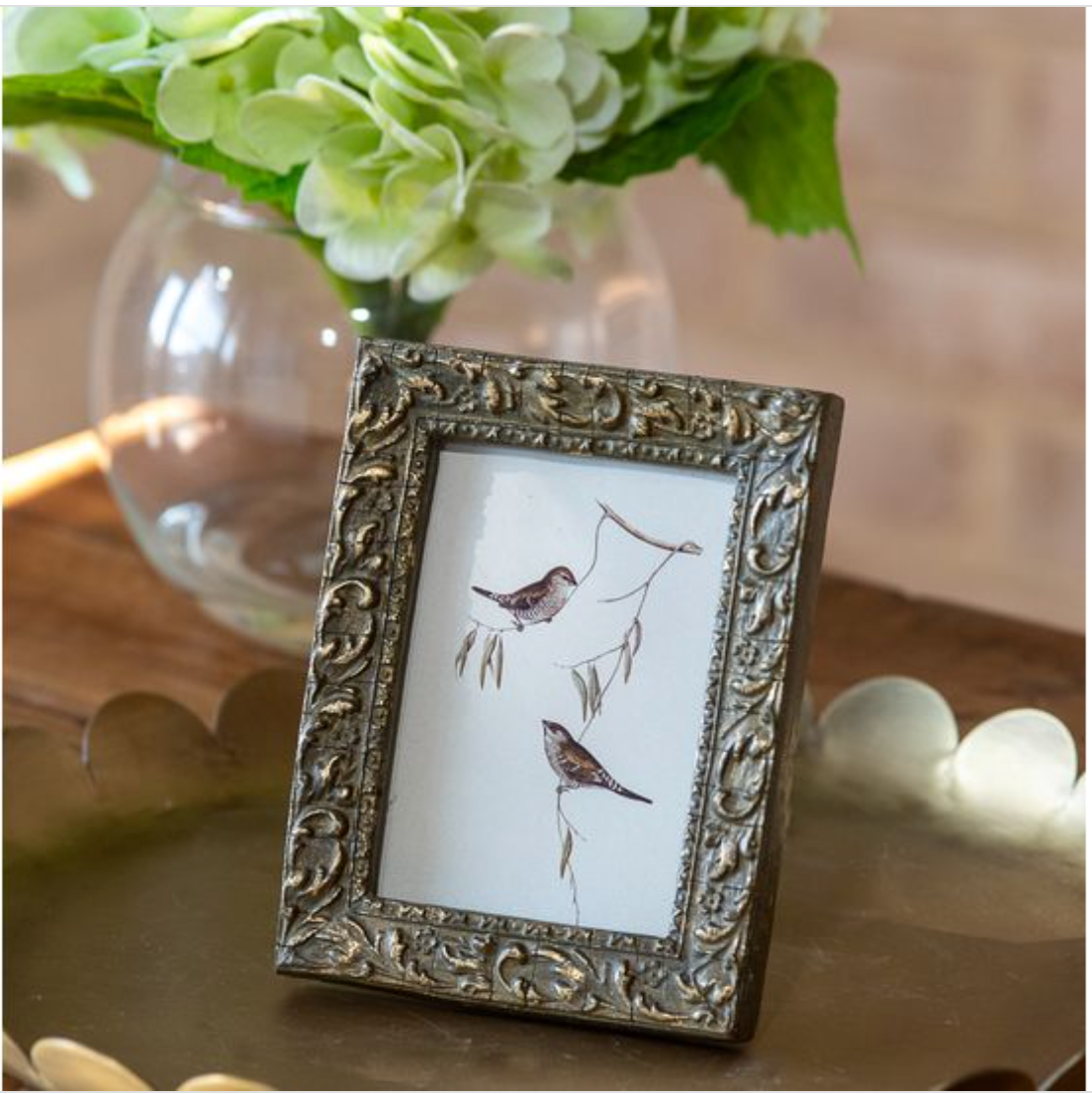 Antique Gold Photo Frame