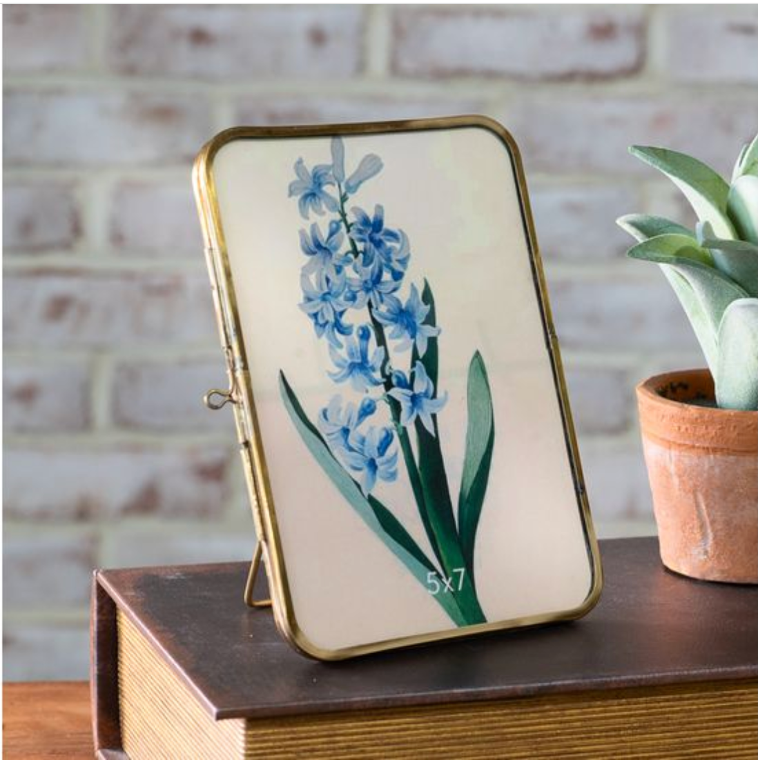 Vintage Antique Brass Frame