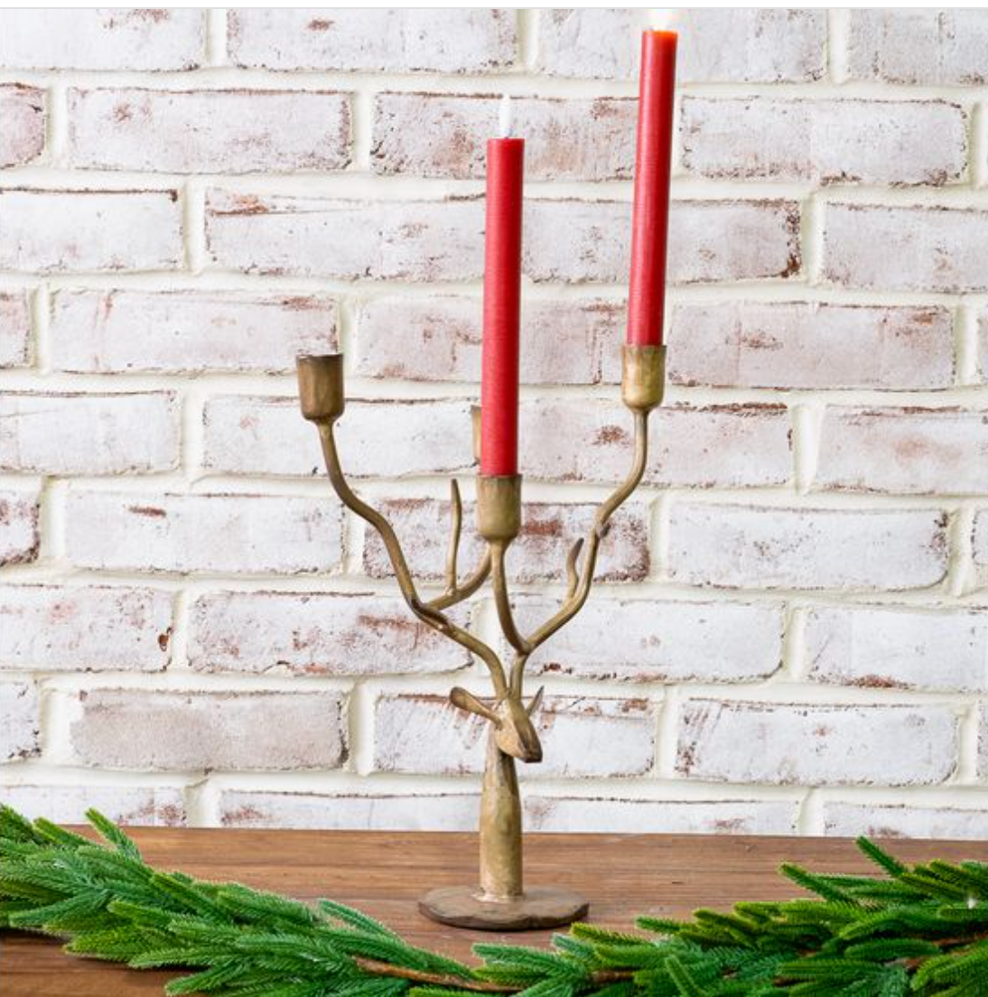 Antler Candle Holder