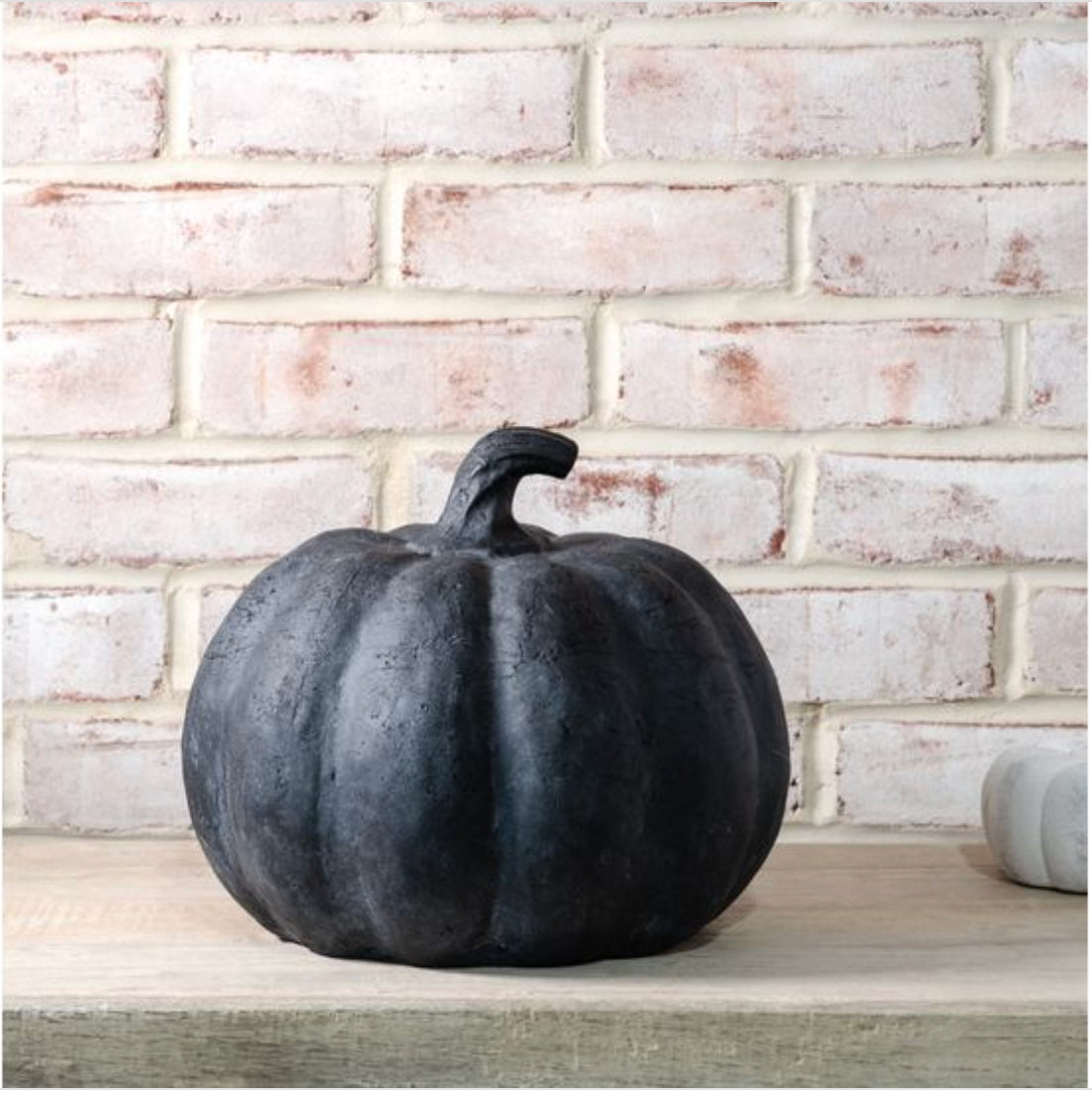 Black Terracotta Pumpkin