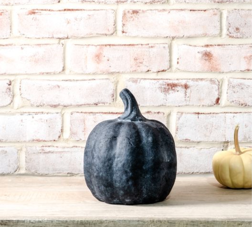 Black Terracotta Pumpkin