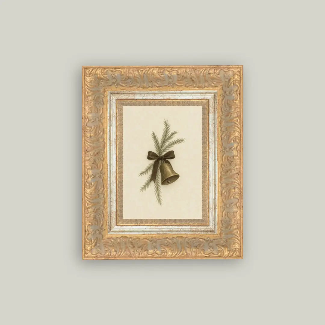 Holiday Print Framed Art