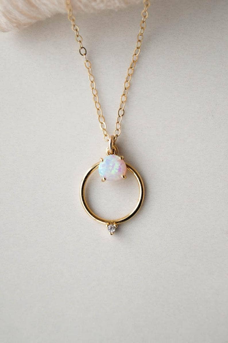Ophelia Opal Necklace