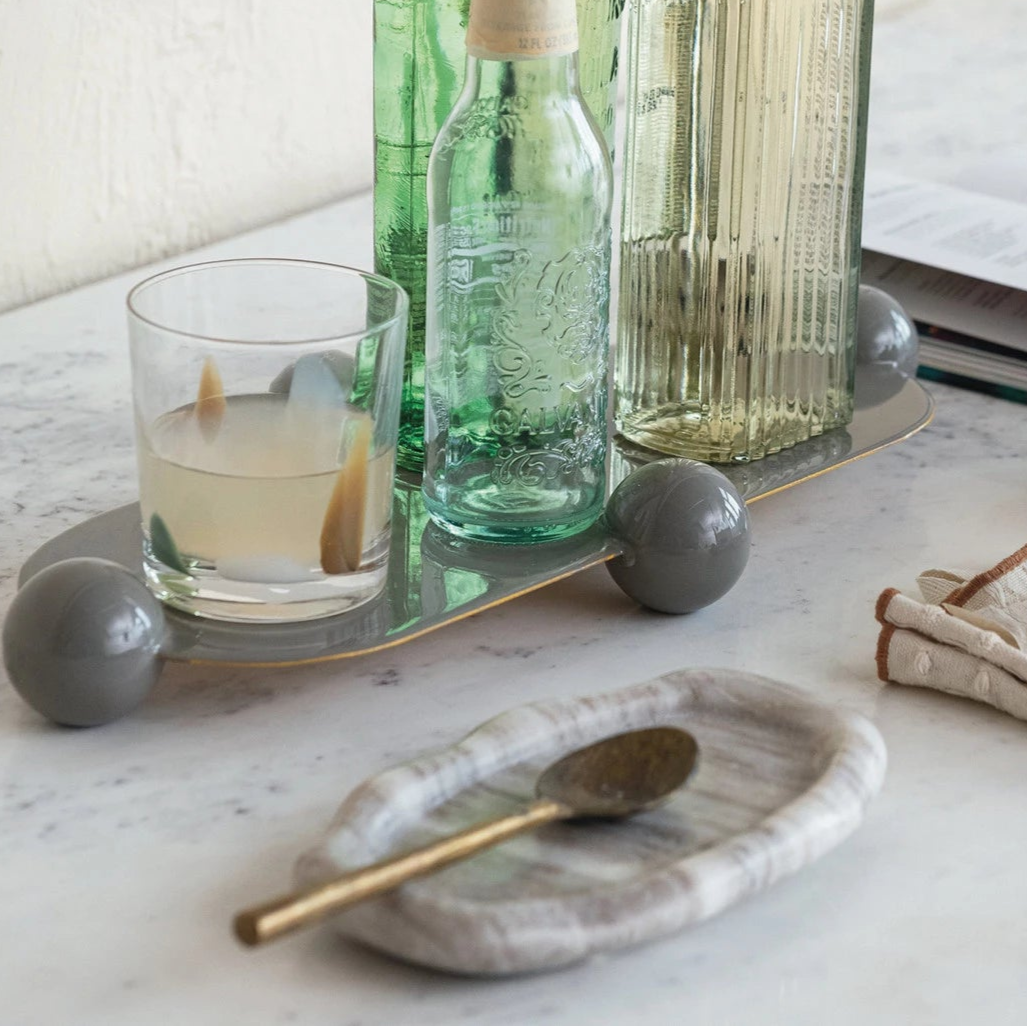 Marble Organic Shaped Tray