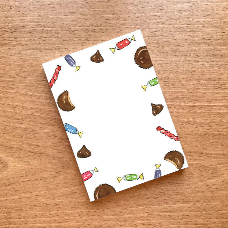 Candy Border Notepad