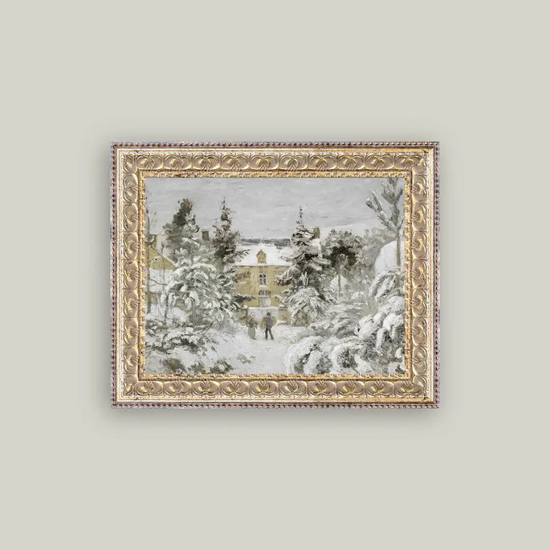 Holiday Print Framed Art