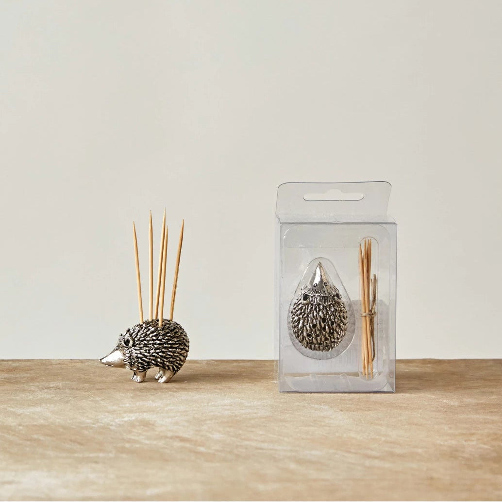 Hedgehog Toothpick Holder Toothpicks