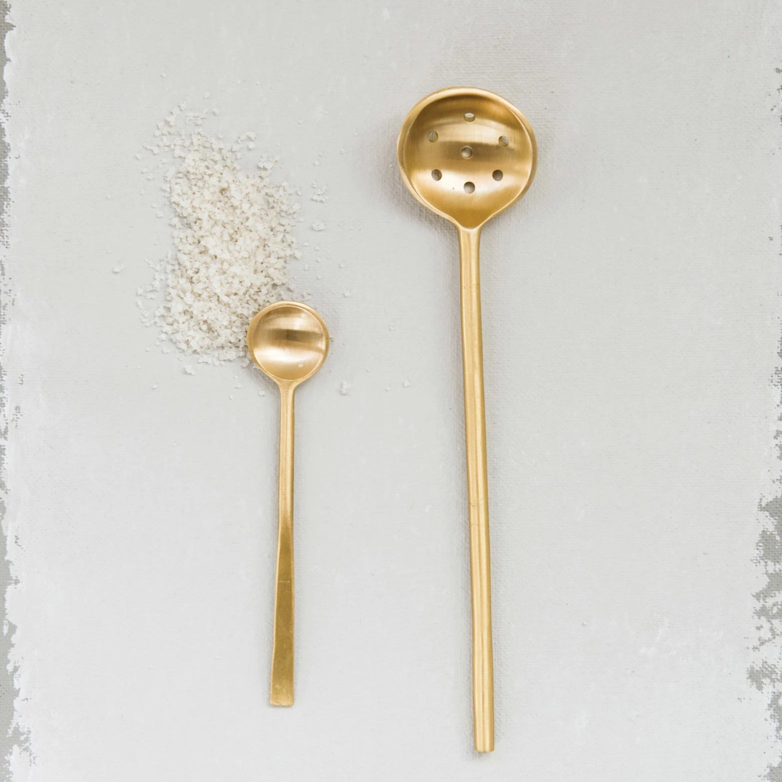Brass Olive Spoon