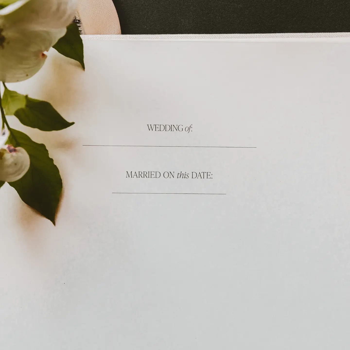 Wedding Guestbook - Engagement Gifts