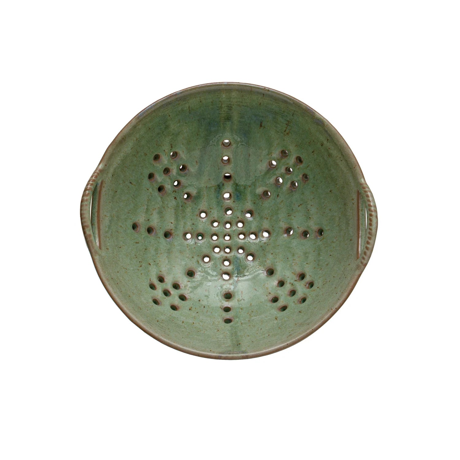 Stoneware Berry Bowl with Handles