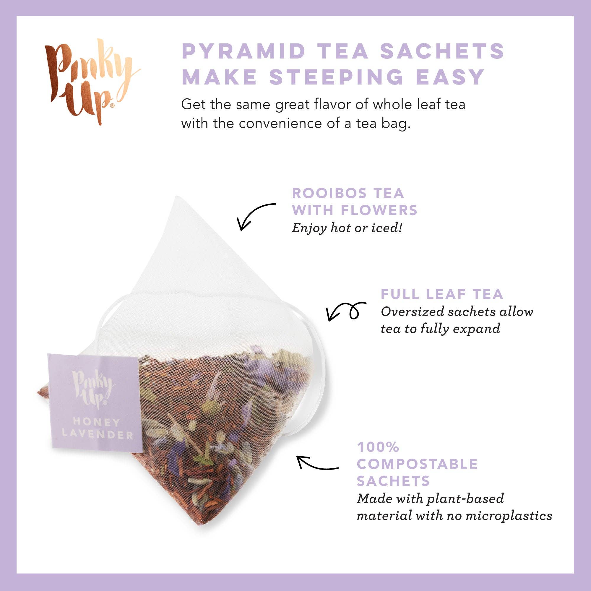 Honey Lavender Rooibos Tea - 15 Sachets