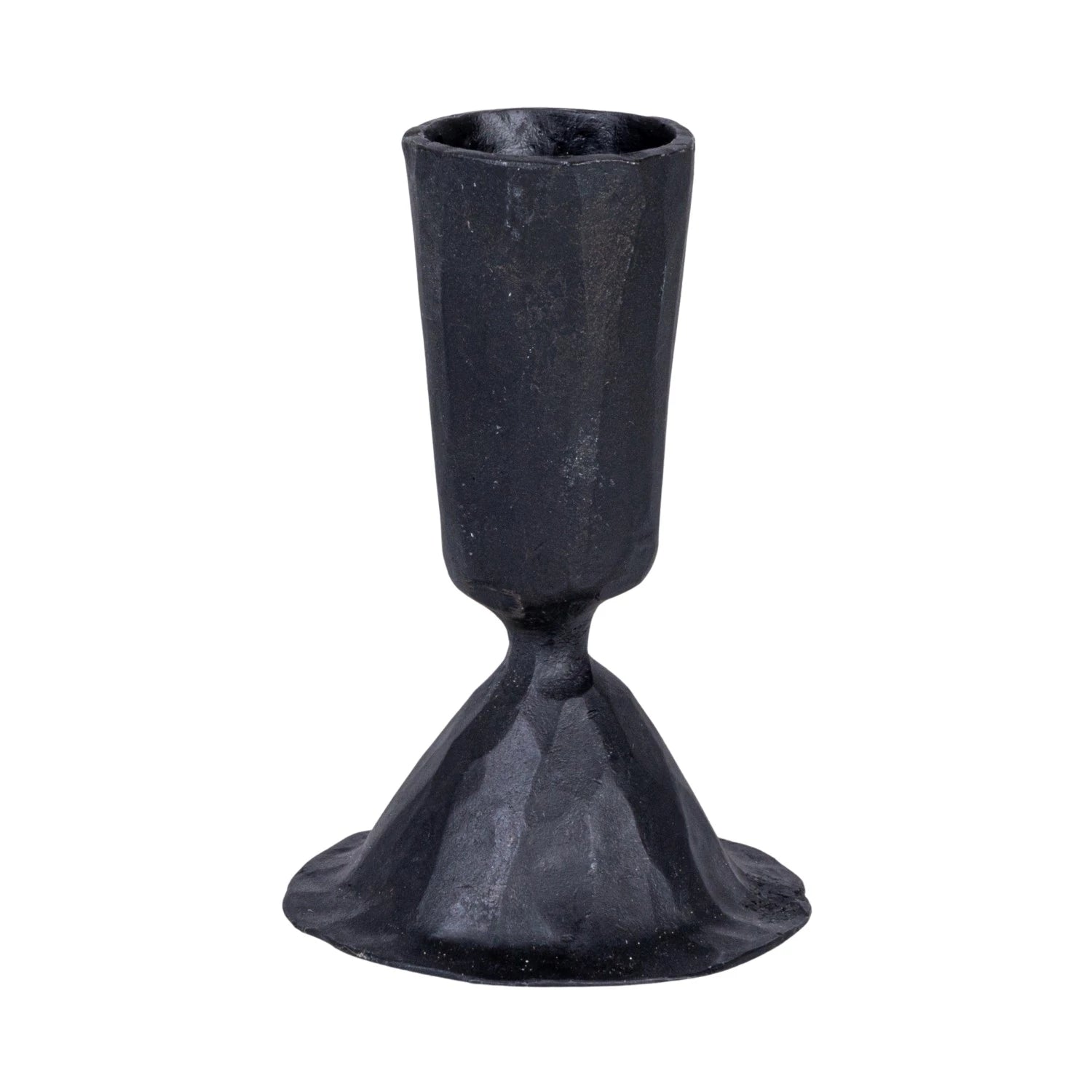 Hand-Forged Cast Iron Taper Holder